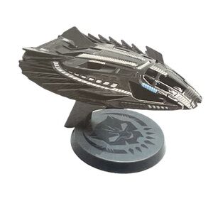 Marvel Royal Talon Fighter Die Cast Black and Silver Vehicle